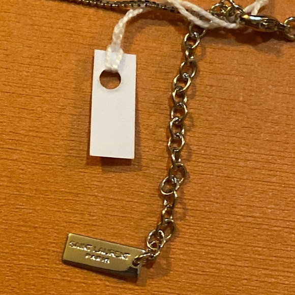Saint Laurent Long Venetian Chain Necklace in Metal 692124 - Picture 2 of 7